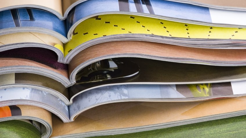 Stack Of Magazines