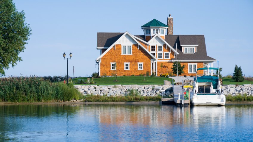 Wisconsin lake house
