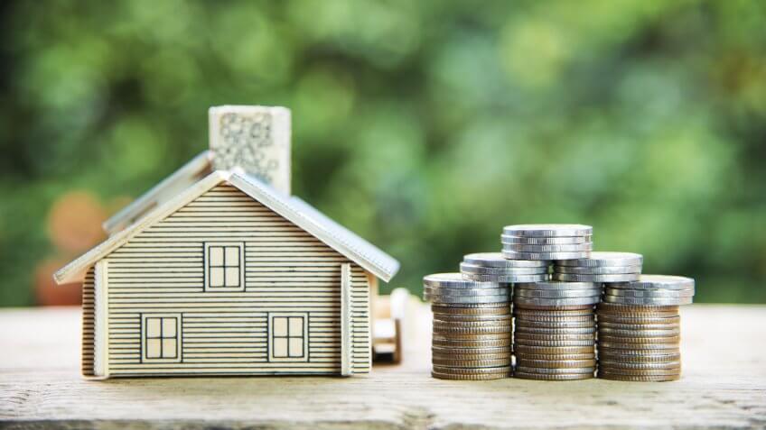HOUSE, Home, Model Home, coins