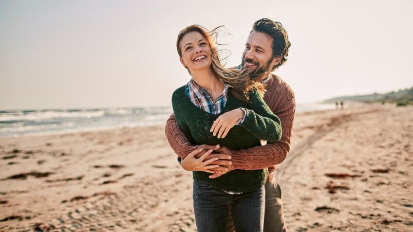 Couple on the beach