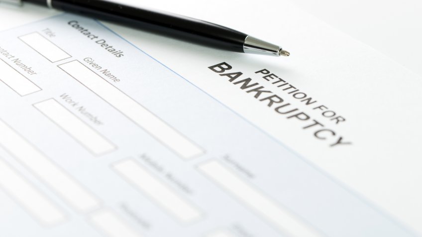 petition for bankruptcy paperwork