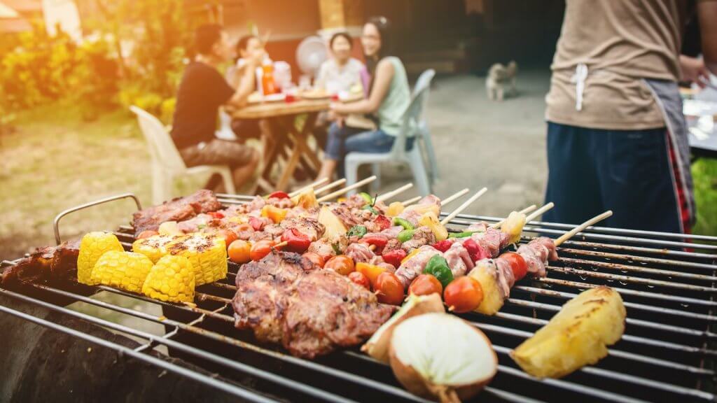 Throw a barbecue party
