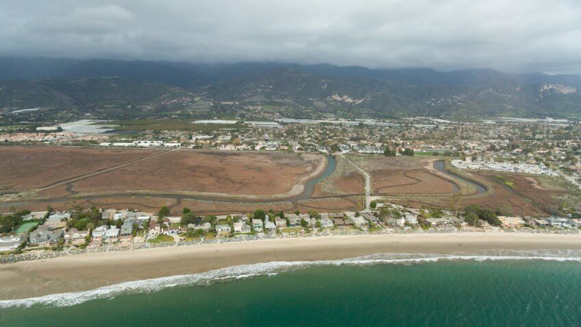Carpinteria, California coast
