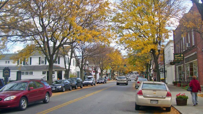 Downtown Millbrook, New York