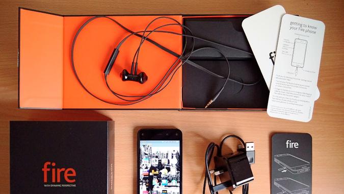 Amazon Fire Phone unboxed