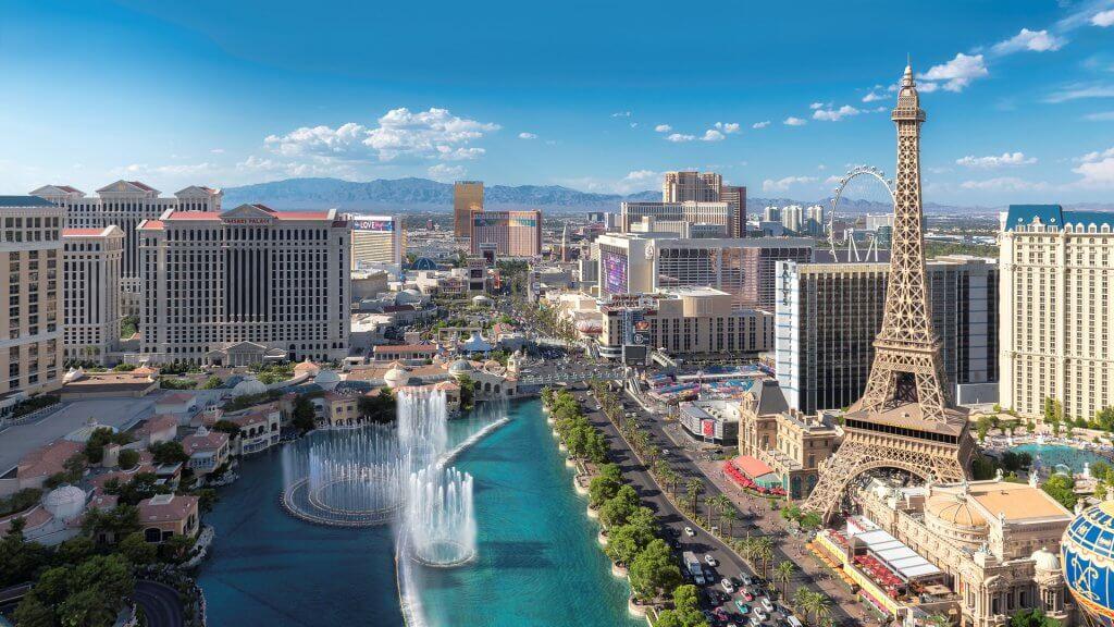 Las Vegas Nevada aerial