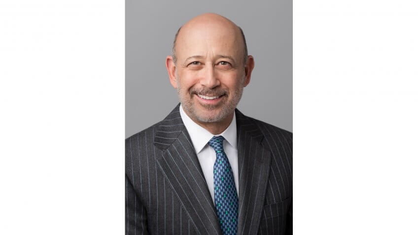 Lloyd Blankfein Goldman Sachs CEO