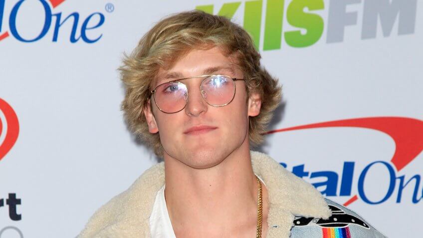 LOS ANGELES - DEC 2: Logan Paul at the Jingle Ball 2017 at the Forum on December 2, 2017 in Inglewood, CA.