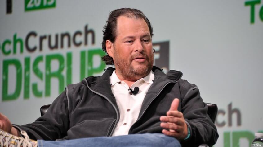 Marc Benioff Salesforce CEO