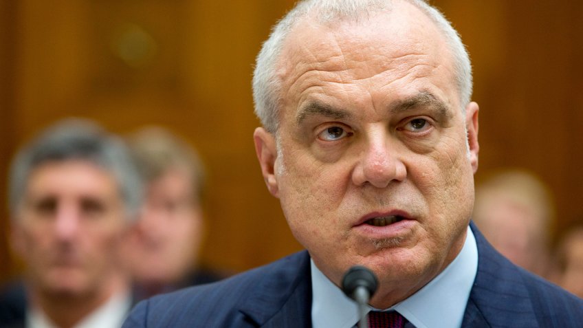 Photo by Jacquelyn Martin/AP/REX/Shutterstock (6083782f)Mark Bertolini Aetna CEO Mark Bertolini testifies on Capitol Hill in Washington, before the House Judiciary Committee hearing: "Healthy Competition? An Examination of the Proposed Health Insurance Mergers and the Consequent Impact on CompetitionHealth Insurance Merger, Washington, USA.