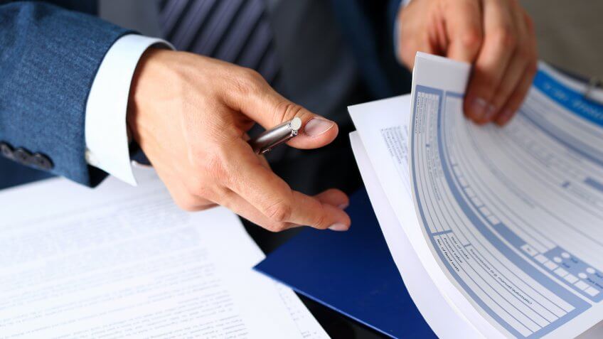 Organizing finance documents
