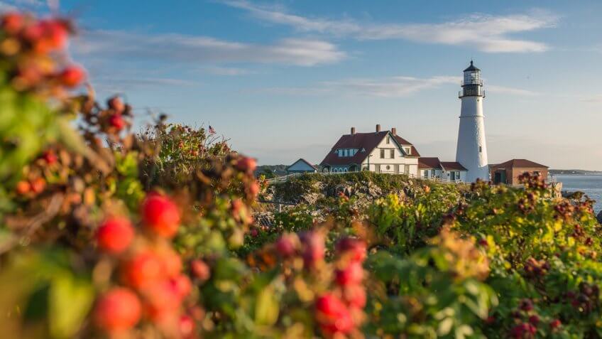 Portland Head Lighthouse in Maine