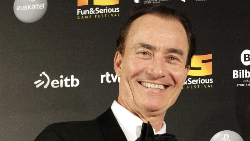 Photo by Alfredo Aldai/Epa/REX/Shutterstock Us Entrepreneur and Founder of Electronic Arts (ea Games) Trip Hawkins (l) Poses with His Partner Pose Upon Their Arrival to the Award Ceremony of the Fun & Serious Game Festival in Bilbao Basque Country Northern Spain 03 December 2014 Hawkins Will Receive the Honorary Award in the Gala For Being a Pioneer of the Video Game Industry Spain BilbaoSpain Video Games - Dec 2014.