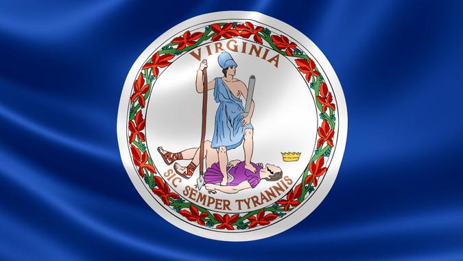 State of Virginia Flag