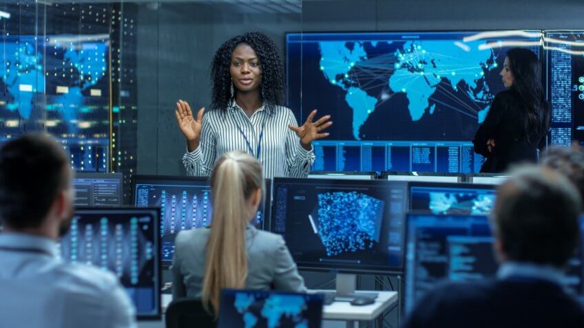 Artificial, Black, Business, CHIEF, Center, Computer, Connection, Control, Data, Engineer, Innovation, Intelligence, Internet, Learning, Machine, Male, Manager, Meeting, NETWORK, Office, Research, Science, Screen, Security, Talking, Team, Technology, african, ai, american, analytics, briefing, cyber, display, diversity, female, future, leader, lecture, man, monitor, monitoring, neural, room, scientist, server, software, system, tech, woman, work