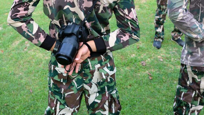 wildlife ranger on duty