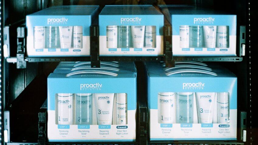 Proactiv vending machine