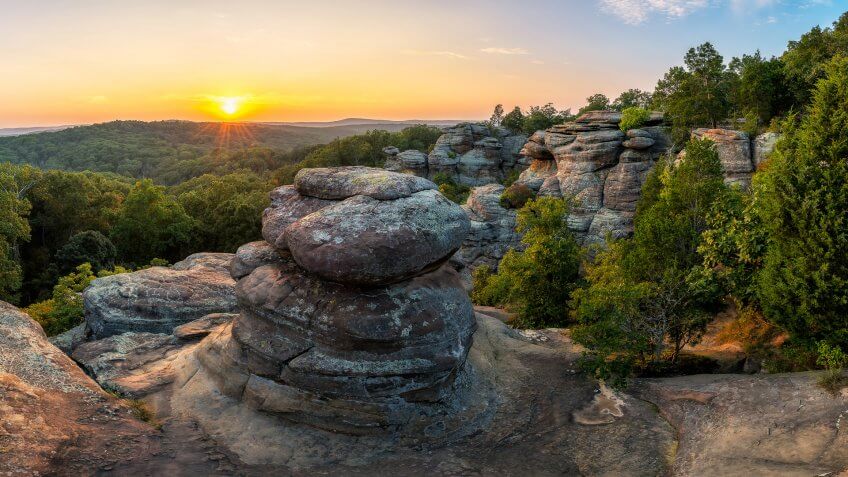 Souther Illinois Garden of the Gods