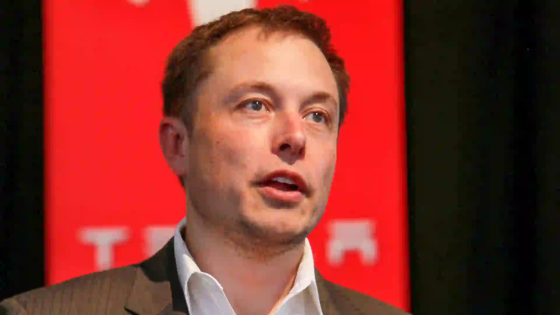 Elon Musk Tesla CEO speaks during North American Auto Show in Detroit