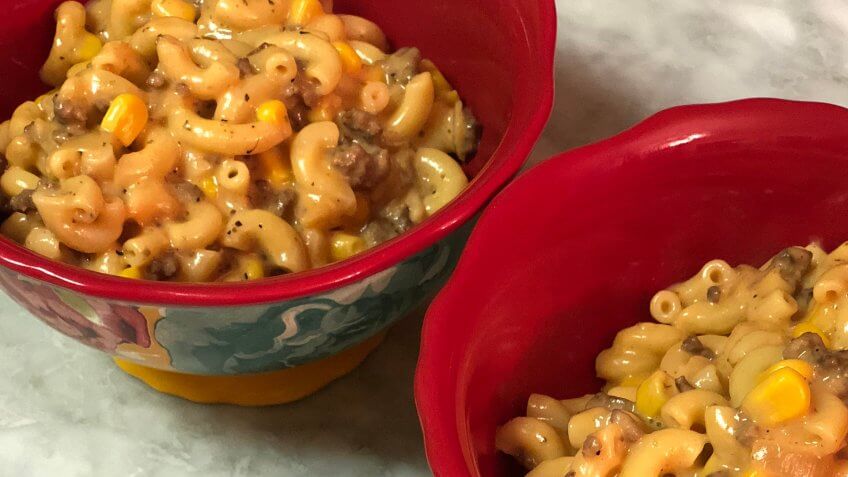 hamburger macaroni