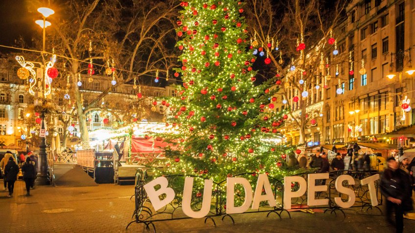Budapest - Hungary during Christmas.