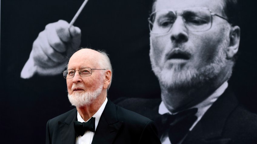 John Williams poses on the red carpet at the 2016 AFI Life Achievement Award Gala Tribute to John Williams at the Dolby Theatre in Los Angeles