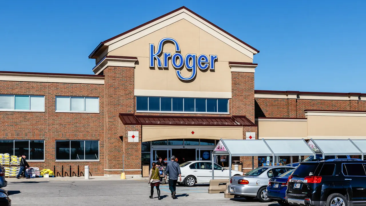 Indianapolis - Circa March 2018: Kroger Supermarket.