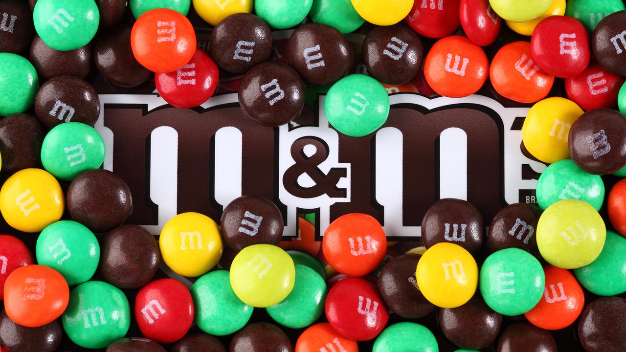 "Tambov, Russian Federation - August 26, 2012: M&M's candy on M&M's brand.