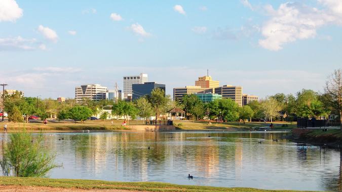 Midland Texas downtown skyline