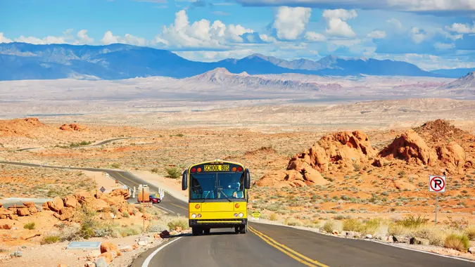 Nevada school bus