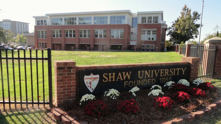 Shaw University in North Carolina