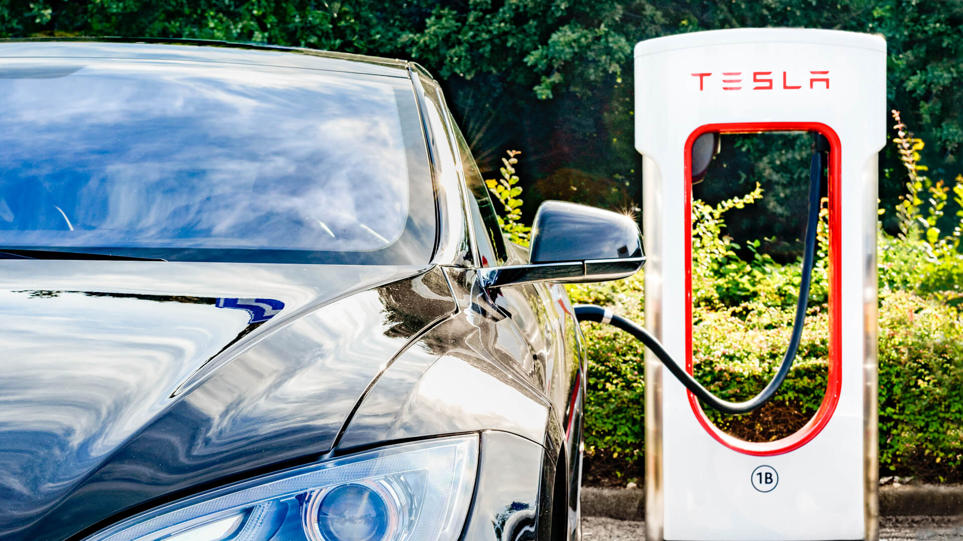 How long does it take to charge store a tesla at a tesla charging station