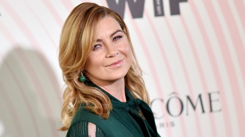 LOS ANGELES - JUN 13: Ellen Pompeo arrives for the WIF 2018 Crystal + Lucy Awards on June 13, 2018 in Beverly Hills, CA.