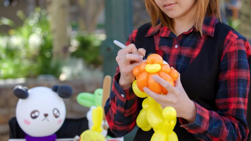 making balloon animals