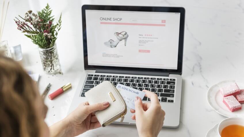 Shopping Online Technology Commercial Buying Concept.