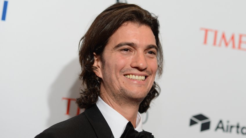 Photo by Erik Pendzich/REX/Shutterstock Adam Neumann Time 100 Gala, Arrivals, New York, USA - 24 Apr 2018