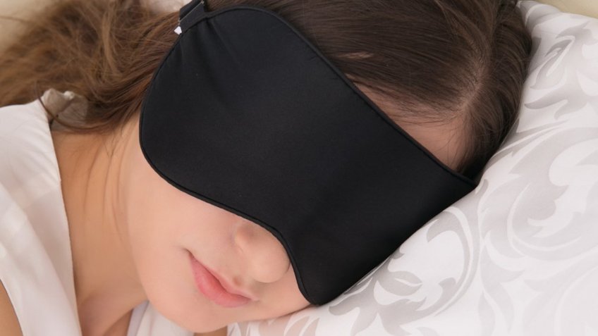 Amazon Alaska Bear Natural Silk Sleep Mask