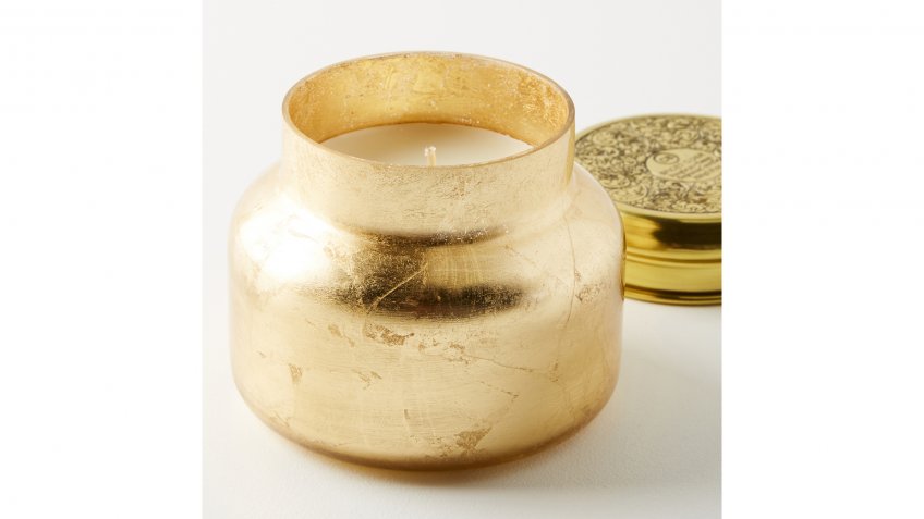 Anthropologie Capri Blue Spiced Cider Jar Candle