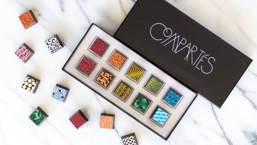 Compartes 10 Piece Assorted Chocolates