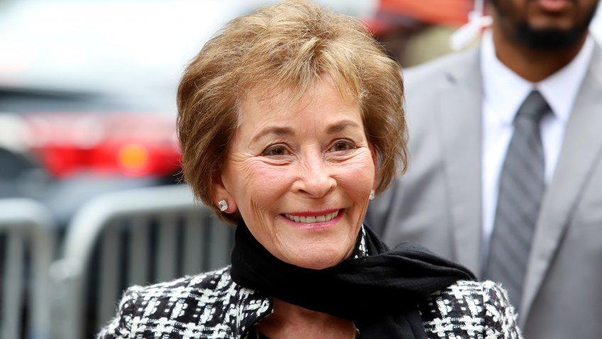 NEW YORK - OCT 14, 2018: Judge Judy Sheindlin is seen on October 14, 2018, in New York City.
