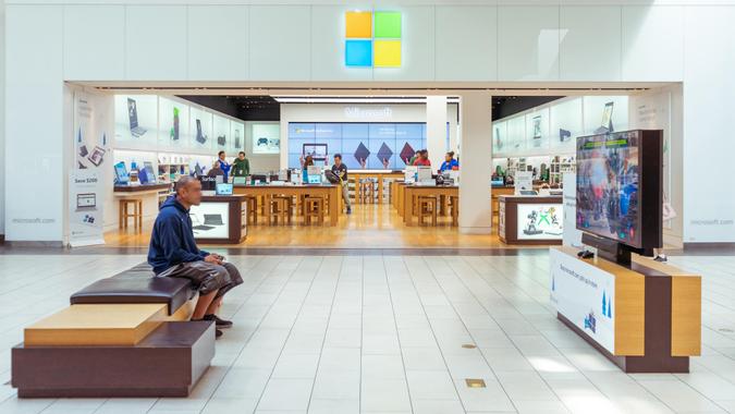 Microsoft store in Cerritos