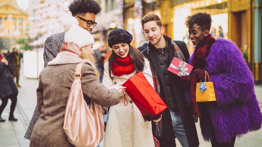 Winter shopping.