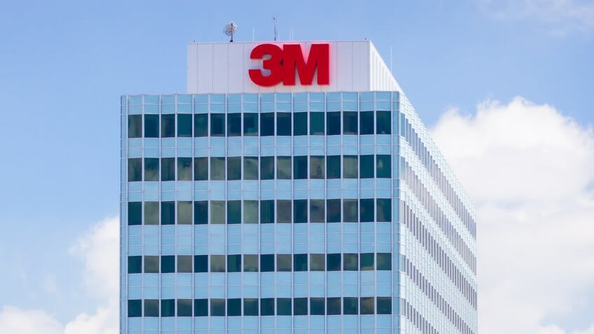 MAPLEWOOD, MN/USA - JUNE 20, 2014: 3M corporate headquarters building.