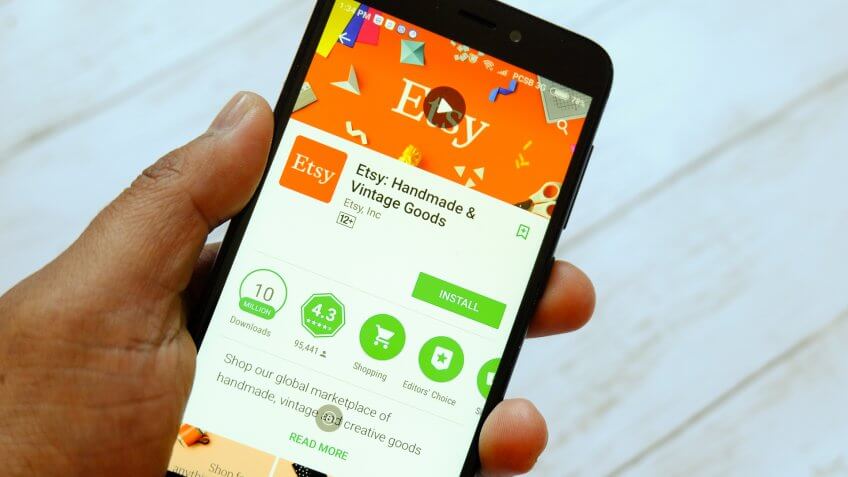 Etsy store app