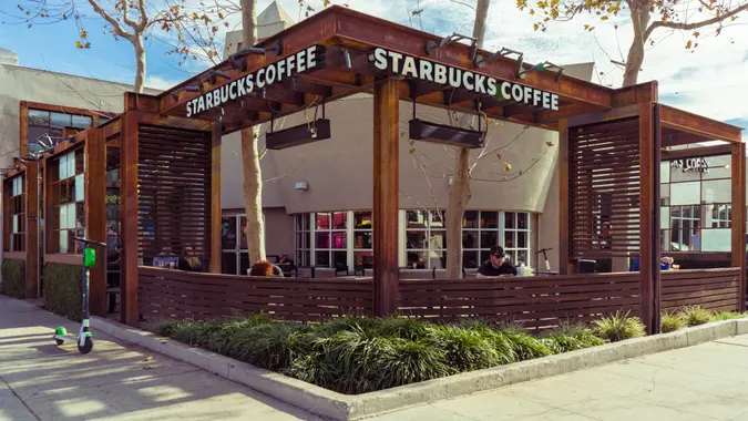 Starbucks on Melrose Avenue