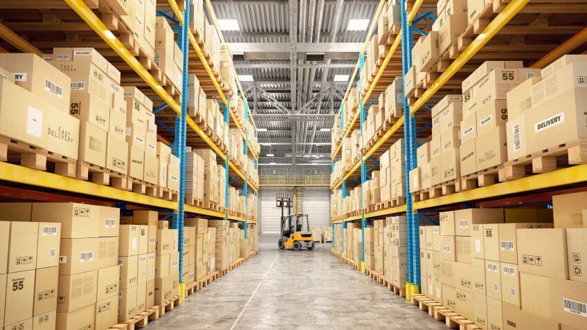 Concept of warehouse.