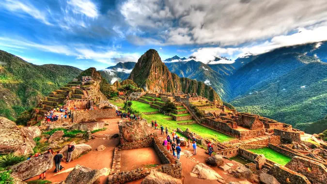 Machu Picchu in Peru
