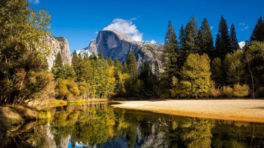 Half Dome at Yosemite national park