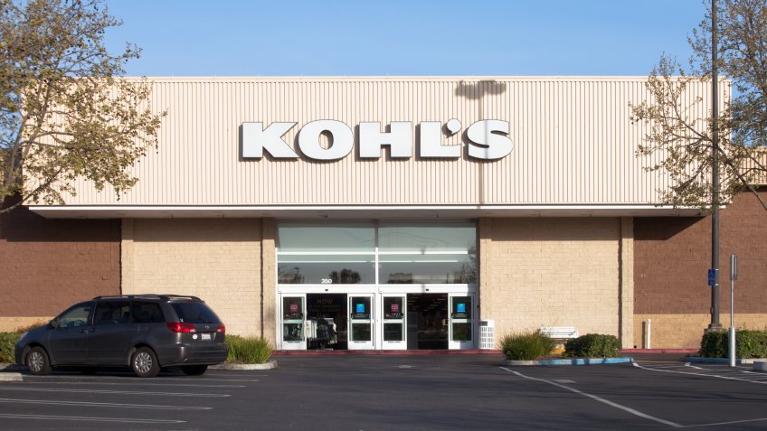 Mountain View, California, USA - March 29, 2011: Exterior of the Kohl's department store located in Mountain View, California.