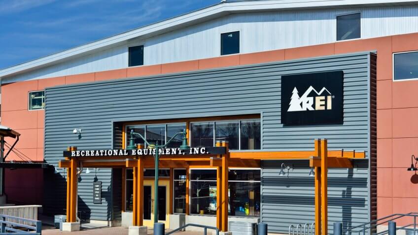 "Santa Fe,New Mexico, USA - March 18, 2013: The Recreational Equipment, INC.